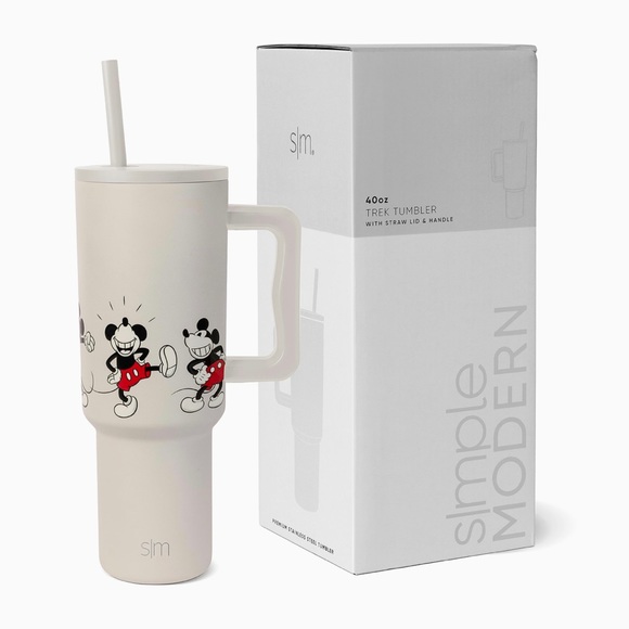 Simple Modern 40 oz Trek - New in Box. Disney Mickey Mouse Dances - Picture 3 of 11